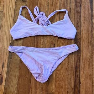 Lavender Frankie’s tie bikini